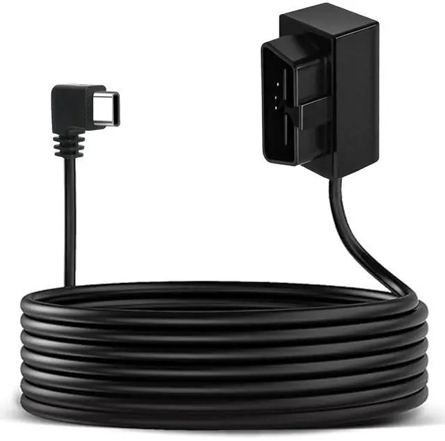 Main image of Dash Cam Hardwire Kit,OBD Power Cable for Dash Camera ,USB Type C Adapter Hardwire Charger Cable for Dashcam with Low Voltage Protection(11.6V Auto-cutoff) 24h Parking Mode for Dashcam,GPS,Radar