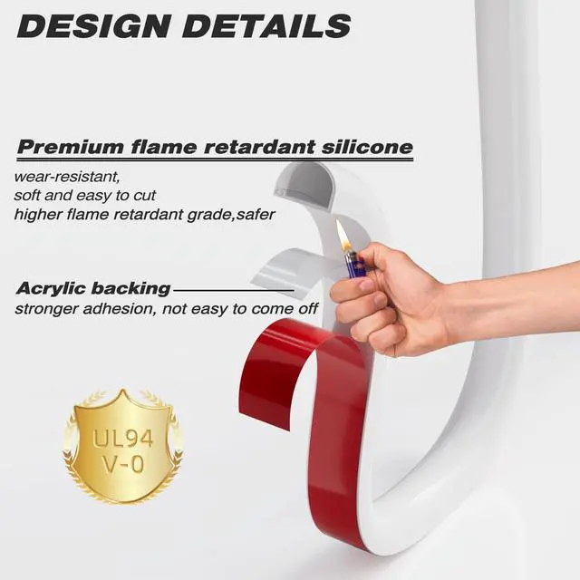 Alt view image 3 of 7 - 78TV Cord Hider for Wall Mounted TV, Selfadhesive Wall Cable Hider for 1 Cord, Flexible Silicone White Cord Covers Wire Hiders for Cords on Wall,Babyproof Cable Concealer Raceway Management