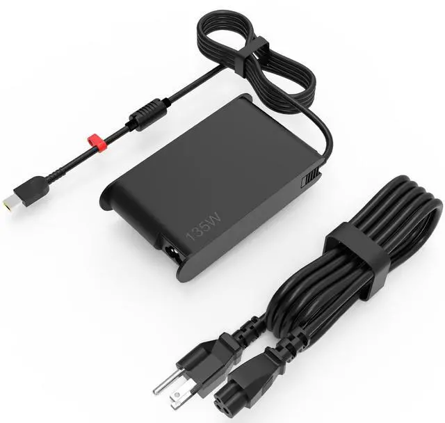 Main image of NEW 135W Laptop Charger Compatible with Lenovo IdeaPad Yoga Slim Creator 5 7 ThinkPad X1 Extreme Ideapad Gaming 3 Ideapad Yoga Legion 5 ThinkBook 15P Ideacentre AIO Thinkstation Power Supply Adapter
