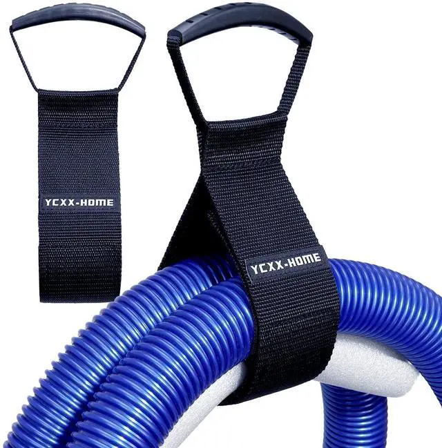 Main image of 2 PCS Heavy Duty Cord Storage Wrap Holder Extension Hook and Loop Cord Hose Organizer Strap with Carrying Handle for Cords Garden Hose Swimming or Garage Tool (Middle-22)