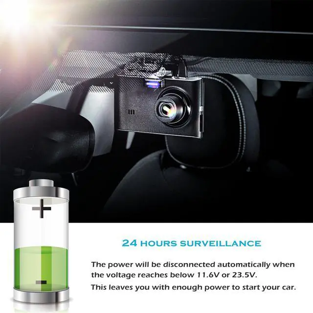 Alt view image 2 of 7 - Dash Cam Hardwire Kit, Mini USB Hard Wire Kit Fuse for Dashcam, 12V-24V to 5V Car Dash Camera Charger Power Cord, Gift 4 Fuse Tap Cable and Installation Tool(11.5ft