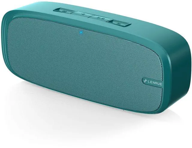 Main image of Bluetooth Speaker, Wireless Portable Speaker with Loud Stereo Sound, Rich Bass, 12-Hour Playtime, Built-in Mic. Perfect for iPhone, Samsung and More (Green)