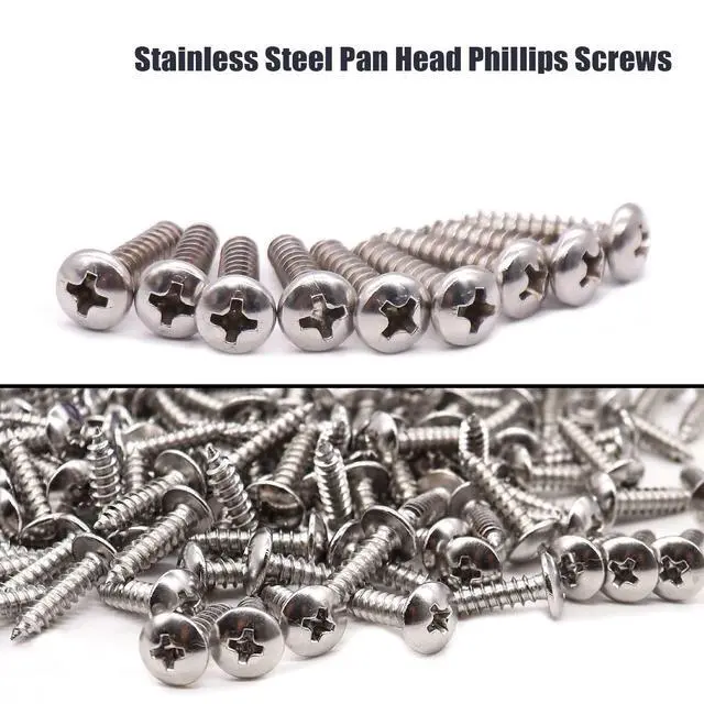 Alt view image 3 of 7 - 100PCS 3/8 Inch Rope Light Clips P-Style Mounting Clips Plastic Cable Clamps with Compatible Stainless Steel Pan Head Phillips Screws for Wire Management M-032-BK-LS