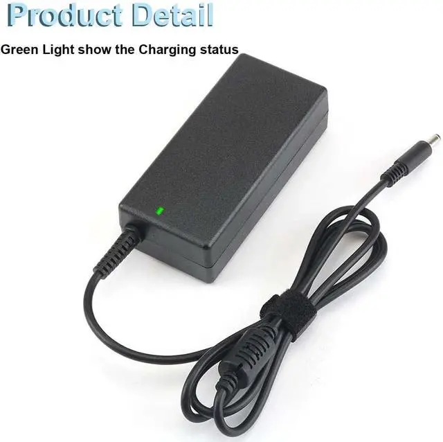 Alt view image 2 of 6 - 65W/45W Laptop Charger Fit for Dell Inspiron 15 3000 5000 7000 3511 3535 3530 3520 3521 3525 5620 5625 3552 5420 5425 5579 Latitude 3310 3420 3540 Vostro 3425 3520 5630 AC Power Supply Adapter Cord