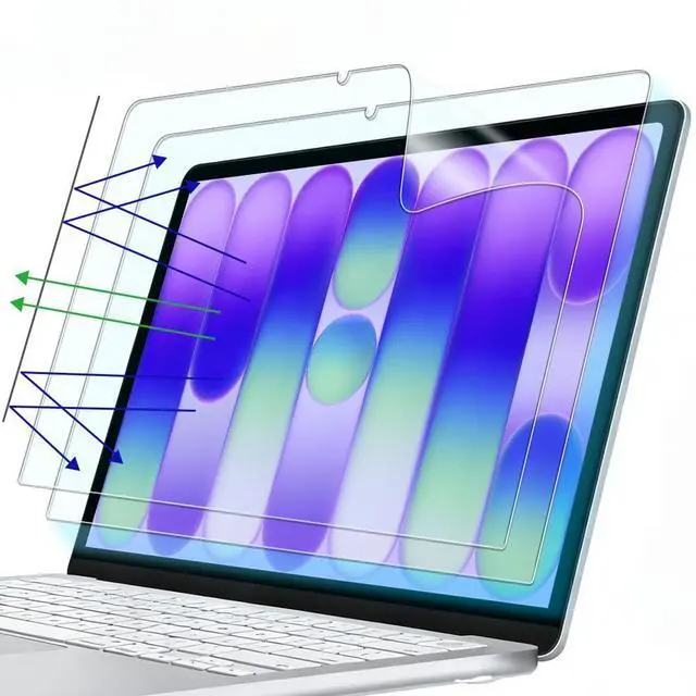 Main image of 2-Pack Anti Blue Light Screen Protector for 2026 New MacBook Neo 13 inch Apple A18Pro/A3404 Anti Scratch Accessories Anti Glare Matte Protective Shield Film for MacBook Neo 13''