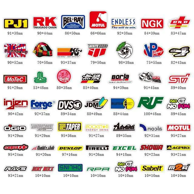 Alt view image 3 of 7 - 100 pcs/Pack Fashion Motocross Motorcycles Dirt Bike Supercross Stickers No Repetition Sticker Vinyl Cool Skateboard Guitar Travel Case Sticker Water Bottle Laptop Luggage Bicycle Stickers