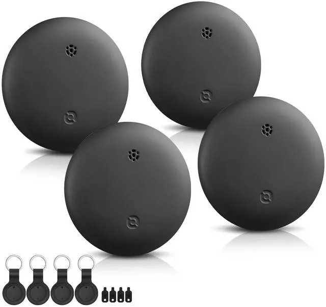 Main image of Air Tracker Tag-4 Pack Works with Apple Find My (iOS Only), Bluetooth Tracker Tag Keys Finder Tracking Tags Item Locator with Sounds Smart Tag Keys Item Finders Smart Tag for Keys