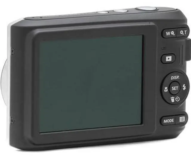 Alt view image 4 of 6 - Pixpro FZ45 Digital Camera Bundle, Includes: SanDisk 64GB SDXC Memory Card, Spare Batteries and Card Reader (4 Items) (White)