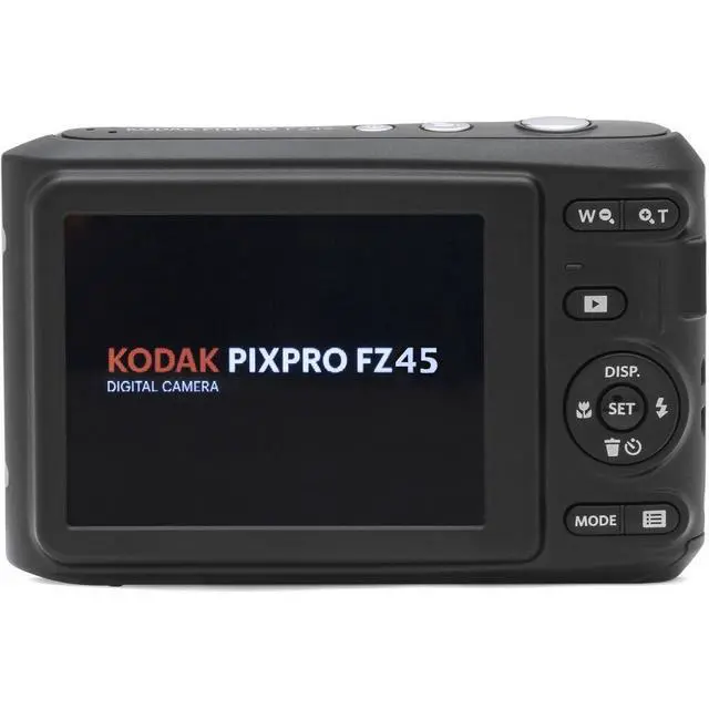 Alt view image 6 of 6 - Pixpro FZ45 Digital Camera Bundle, Includes: SanDisk 64GB SDXC Memory Card, Spare Batteries and Card Reader (4 Items) (White)