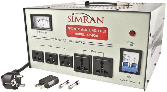 Main image of AR-5000 Step Up Down Voltage Converter Transformer 110v to 220v Power Regulator, 5000 WATT