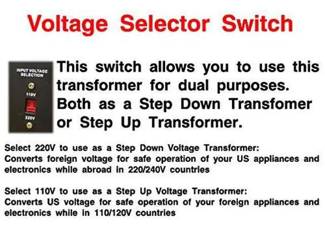 Alt view image 3 of 3 - AR-5000 Step Up Down Voltage Converter Transformer 110v to 220v Power Regulator, 5000 WATT