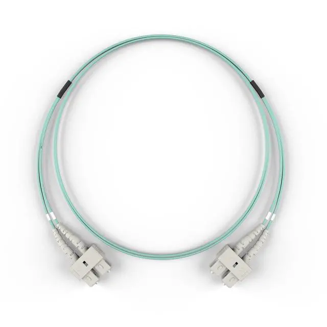 Alt view image 3 of 4 - SC-SC OM4 Fiber Patch Cable - 10Gb Duplex 50/125µm Multimode Corning Glass | 75M (246.06ft) | Bulk Networking, Data Centers, Telecom, Enterprise Applications | Length Options: 0.5M-300M