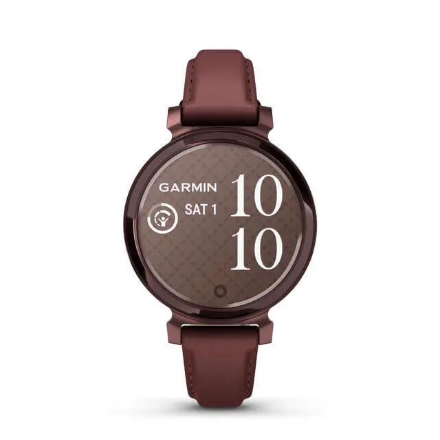 Alt view image 4 of 4 - Lily 2, Small and Stylish Smartwatch, Hidden Display, Patterned Lens, Up to 5 Days Battery Life, Mulberry
