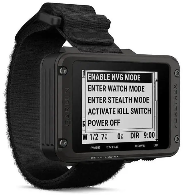 Alt view image 3 of 4 - Foretrex 801 - Wrist-Mounted GPS Navigation with Strap for Hunting, Hiking & Military Men - Tactical Watch for Outdoor Recreation, Upgraded Multi-Band GNSS and Longer Battery Life