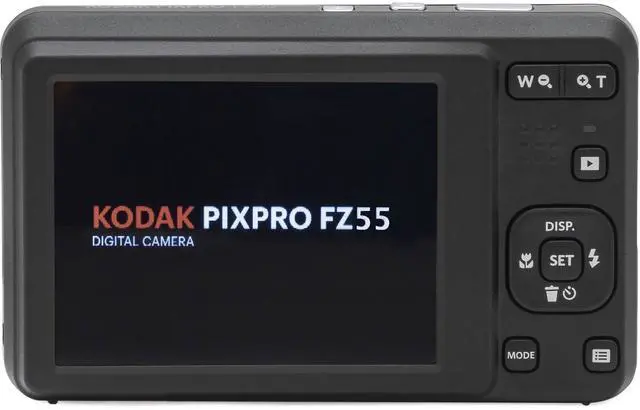Alt view image 3 of 4 - Kodak PIXPRO FZ55 Blue 16MP Digital Camera 5X Optical Zoom 28mm Wide Angle 1080P Full HD Video 2.7" LCD Camera + 64GB Card and Reader + Memory Wallet