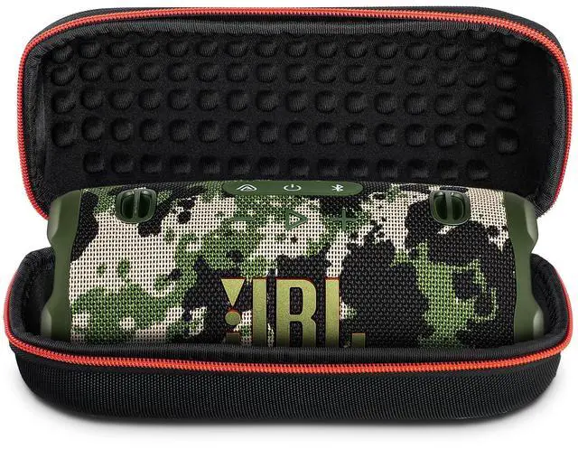 Alt view image 3 of 4 - Charge 6 Portable Bluetooth Speaker (Squad) | IP68 Waterproof, DustProof, and DropProof, Outdoor Wireless Audio |28Hrs Playtime + Travel Case Bundle