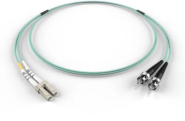 Main image of LC-ST OM4 Fiber Patch Cable - 10Gb Duplex 50/125µm Multimode Corning Glass | 70M (229.66ft) | Bulk Networking, Data Centers, Telecom, Enterprise Applications | Length Options: 0.5M-300M