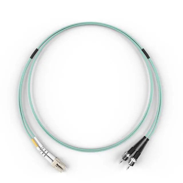 Alt view image 3 of 4 - LC-ST OM4 Fiber Patch Cable - 10Gb Duplex 50/125µm Multimode Corning Glass | 70M (229.66ft) | Bulk Networking, Data Centers, Telecom, Enterprise Applications | Length Options: 0.5M-300M