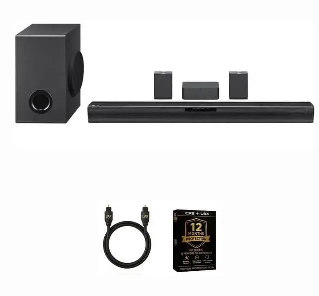 Main image of SQC4RKIT1 4.1 Channel Home Theatre Soundbar System, Wireless Subwoofer & Rear Speakers, Dolby Digital, Bluetooth