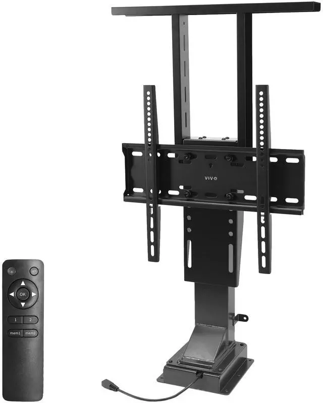 Main image of Motorized TV Stand for 32 to 48 inch Screens, Vertical Lift Television Stand with Remote Control, Compact TV Mount Bracket, MOUNT-E-UP44