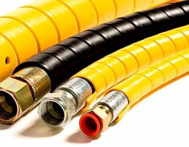 Alt view image 3 of 4 - Caplugs SPSS Series Plastic Safeplast s, Spiral Wrap Hose & Cable Protector, Black HD-PE, 1.25" OD x 100' L Hydraulic & Pneumatic Hoses, Construction, Manufacturing, Auto (032C100Bk)