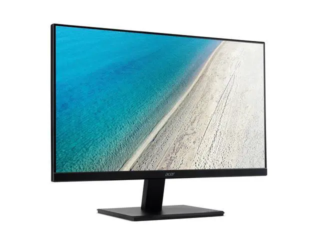 Alt view image 2 of 4 - 24" FHD IPS Monitor with 4 ms Response Time, Anti-Glare, Adaptive Sync, Integrated Speakers, VESA Mount (100mm) & Dockztorm Hub, HDMI, Black Color (2-Pack)
