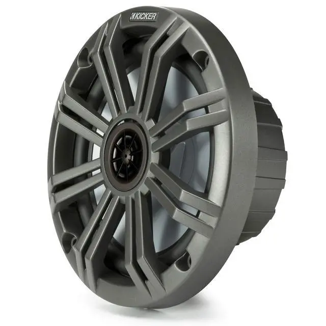 Alt view image 2 of 6 - 6.5" Charcoal Marine Speakers (Qty-4) 2 Pairs of OEM Replacement Speakers