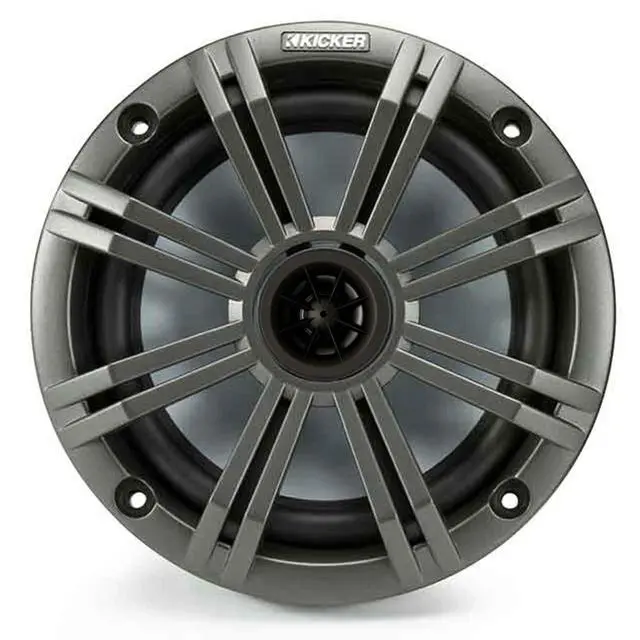 Alt view image 4 of 6 - 6.5" Charcoal Marine Speakers (Qty-4) 2 Pairs of OEM Replacement Speakers