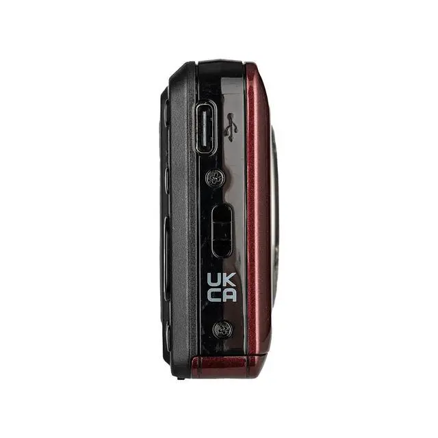 Alt view image 4 of 6 - PIXPRO FZ55 Digital Camera (Red) | 16MP Sensor, 5X Optical Zoom, 28mm Wide-Angle Lens & Full HD Video | Great for Travel & Beginner Photography (FZ55RD) + 32GB Card + Case + Cleaning Cloth