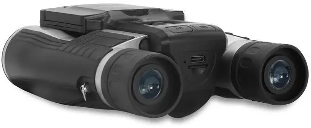 Alt view image 4 of 4 - 12x32 Digital Binoculars - 4K UHD Video Camera, 48MP Photo Capture, 8X Digital Zoom, IPS Anti-Glare Screen, Fog-Resistant Optics, Compact, Ideal for Birdwatching & Travel Hunting + Harness