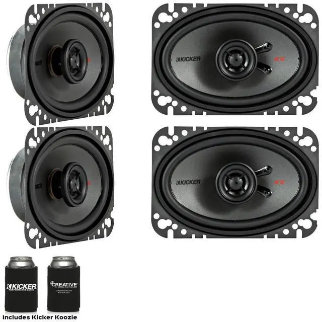 Main image of Speaker Bundle - Two Pairs of 4x6 Inch KS-Series Speakers 44KSC4604