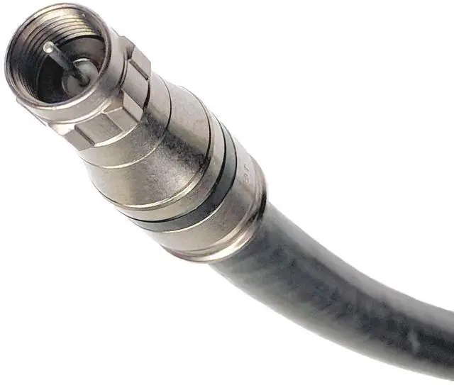 Main image of INTL - 400ft RG-11 Coax Cable 3X Shields 14AWG 75 Ohm 3GHz Satellite HDTV Cellular Booster Antenna Cable, F-Type Compression Fittings, Made in USA, UL ETL CM (400 feet, Black)