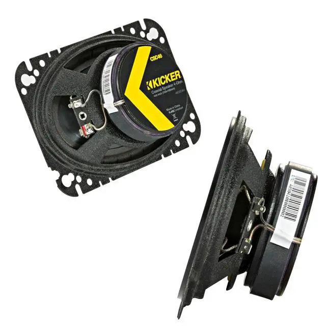 Alt view image 6 of 6 - 46CSC464 - Two Pairs of CS-Series CSC46 4x6-Inch (100x160mm) Coaxial Speakers, 4-Ohm (2 Pairs)