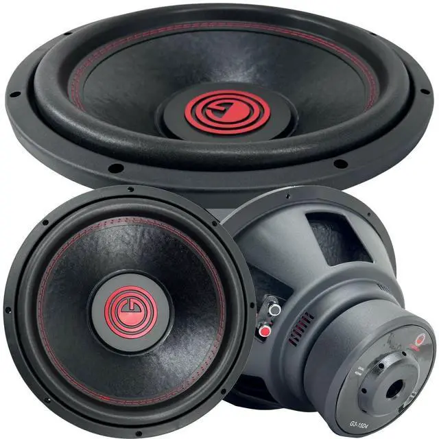Main image of 1x 15 Inch 2400 Watt Car Audio Subwoofer w/ 4 Ohm DVC Power 15 in. Sub - Feature Dual Voice Coil, Thick Magnet, Design for Car, ATV, Van, High Performance Car Show