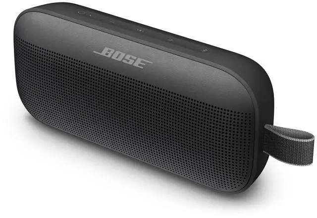 Main image of SoundLink Flex Bluetooth Speaker, Portable Speaker with Microphone, Wireless Waterproof Speaker for Travel, Outdoor and Pool Use, Black