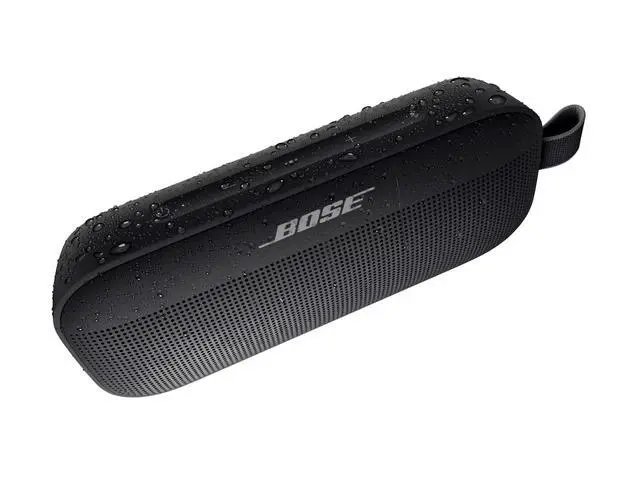 Alt view image 4 of 4 - SoundLink Flex Bluetooth Speaker, Portable Speaker with Microphone, Wireless Waterproof Speaker for Travel, Outdoor and Pool Use, Black