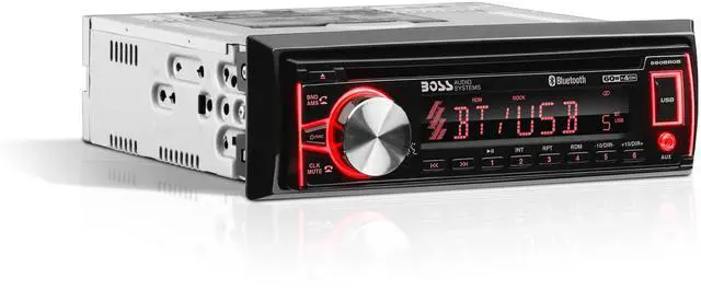 Main image of Elite 560BRGB Car Stereo System - Single Din, Bluetooth Audio and Calling Head Unit, CD Player, USB, AM/FM Radio Receiver, Multicolor Illumination, Hook Up To Amplifier