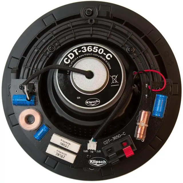 Alt view image 4 of 5 - High-Performance CDT-3650-C II in-Ceiling Loudspeaker Two-Pack for Custom Installation