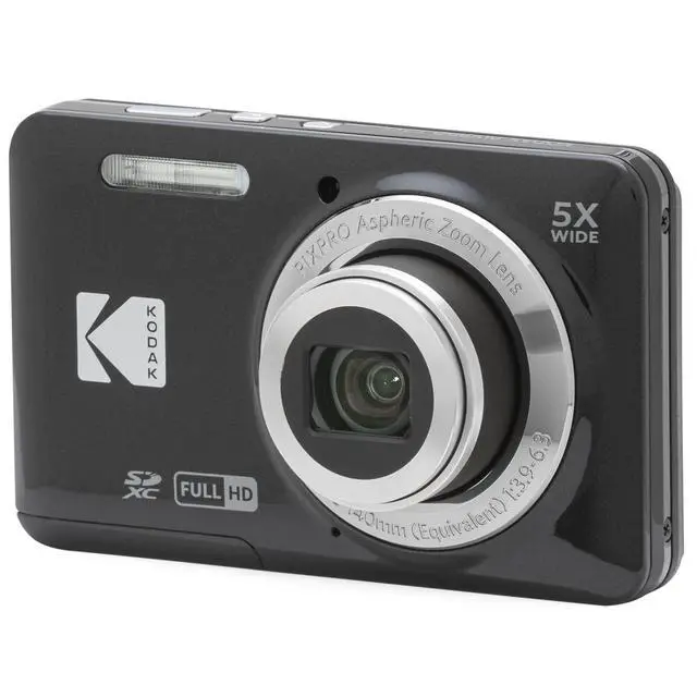 Alt view image 2 of 4 - PIXPRO FZ55 Digital Camera, Black Bundle with Lexar 32GB High-Performance 800x UHS-I SDHC Memory Card + Deco Photo Point and Shoot Field Bag Camera Case