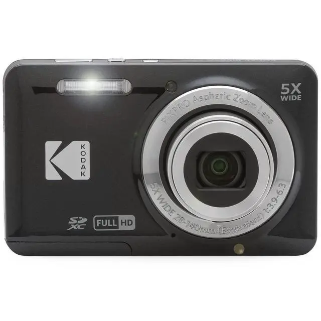 Alt view image 3 of 4 - PIXPRO FZ55 Digital Camera, Black Bundle with Lexar 32GB High-Performance 800x UHS-I SDHC Memory Card + Deco Photo Point and Shoot Field Bag Camera Case