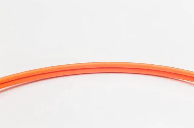 Alt view image 3 of 4 - FiberCablesDirect OM1 Multimode Fiber Patch Cable | Length Options 0.5M300M | ST ST | 95M (311.68ft) | Duplex 62.5/125µm | 1Gb Ethernet | Orange OFNR PVC