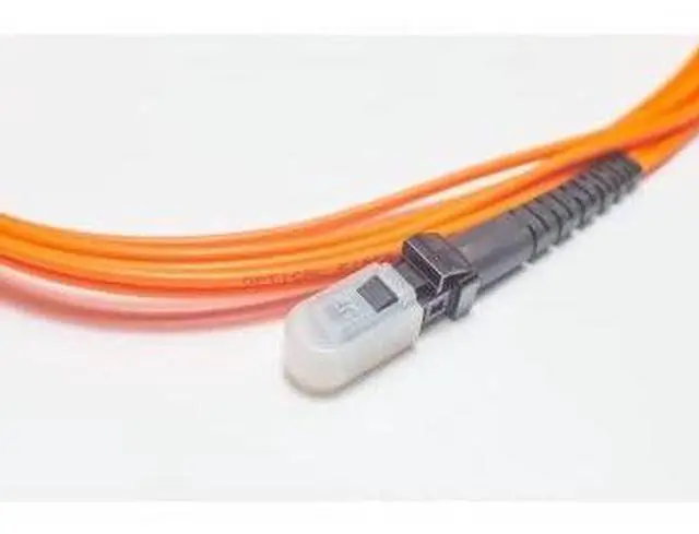 Alt view image 3 of 4 - FiberCablesDirect OM1 Multimode Fiber Patch Cable | Length Options 0.5M300M | MTRJ LC | 75M (246.06ft) | Duplex 62.5/125µm | 1Gb Ethernet | Orange OFNR PVC