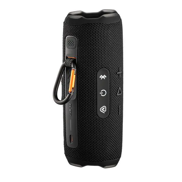 Alt view image 4 of 6 - FLIP 7 (Black) Waterproof Portable Speaker Bundle with X-Halo Hardcase (Black)