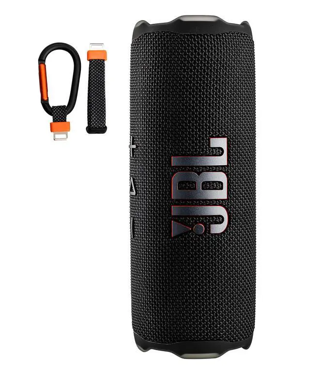 Alt view image 5 of 6 - FLIP 7 (Black) Waterproof Portable Speaker Bundle with X-Halo Hardcase (Black)