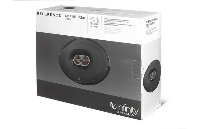 Alt view image 3 of 6 - Reference REF-9633IX 6x9 3-Way Coaxial Speakers (300 WATTS 100 RMS)
