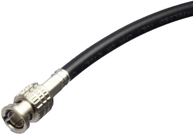Main image of 3G/6G SDI Cable, RG6 (18AWG) Sized, with Canare BNCs (300 Foot, Black)
