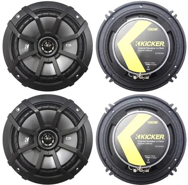 Main image of CS Series CSC65 6.5 Inch Car Audio Speaker with Woofers (2 Pairs)