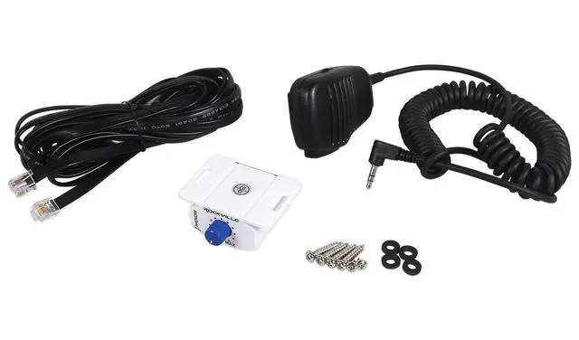 Alt view image 4 of 4 - RXM-S6 2600W Peak/660W RMS 6-Channel Marine Amplifier, PA Microphone, Waterproof Design, Bass Remote for Boats and Marine Audio
