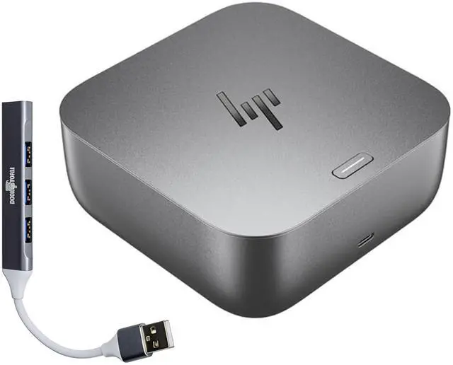 Main image of 100W G6 Thunderbolt 4 Dock 9X472UT#ABA Port Replicator Bundle w/Dockztorm Hub (Universal Thunderbolt/USB-C Docking Station, Single Cable for Charging, Data Transfers to Any Brand Laptop)