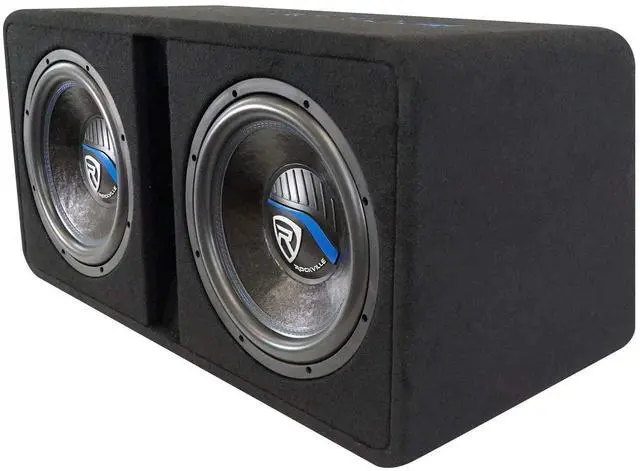 Alt view image 2 of 4 - DK58 Package Dual 8" 1600W Loaded K5 Car Subwoofer Enclosure, DB11 Amp, 2 Ohm, Deep Bass, Compact Design, Easy Installation, for Car Audio Enthusiasts